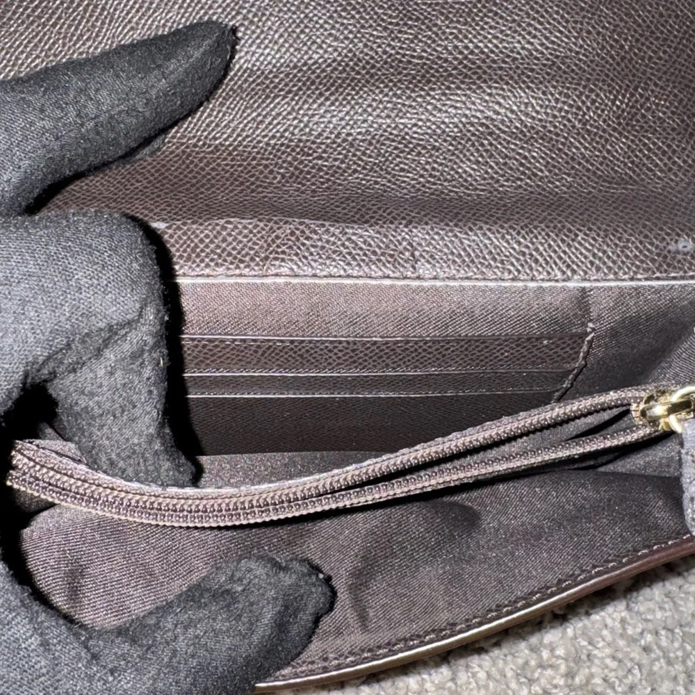 Coach Gold Women's Wristlet | Flawed see photos